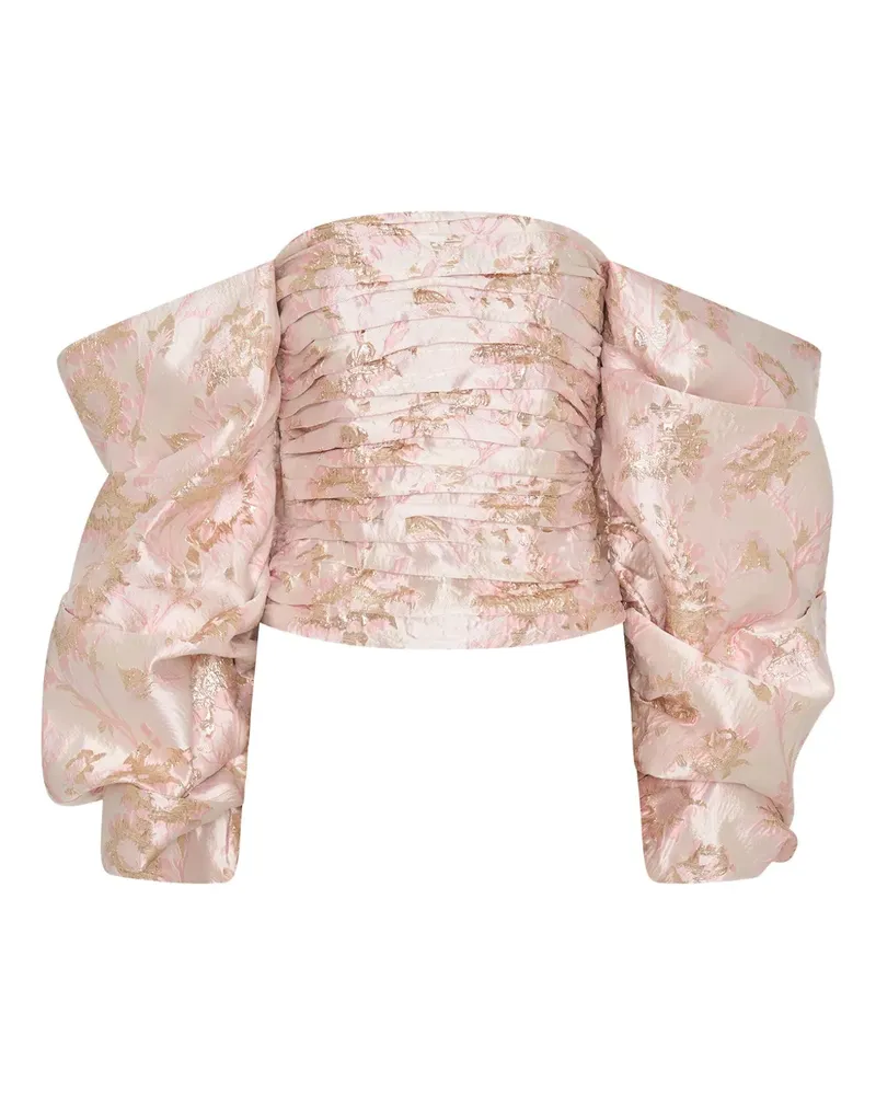 Anna Quan Schulterfreie Bluse - Rosa Rosa