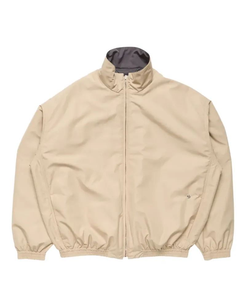 Acne Studios Wendbare Jacke mit Logo-Print - Nude Nude