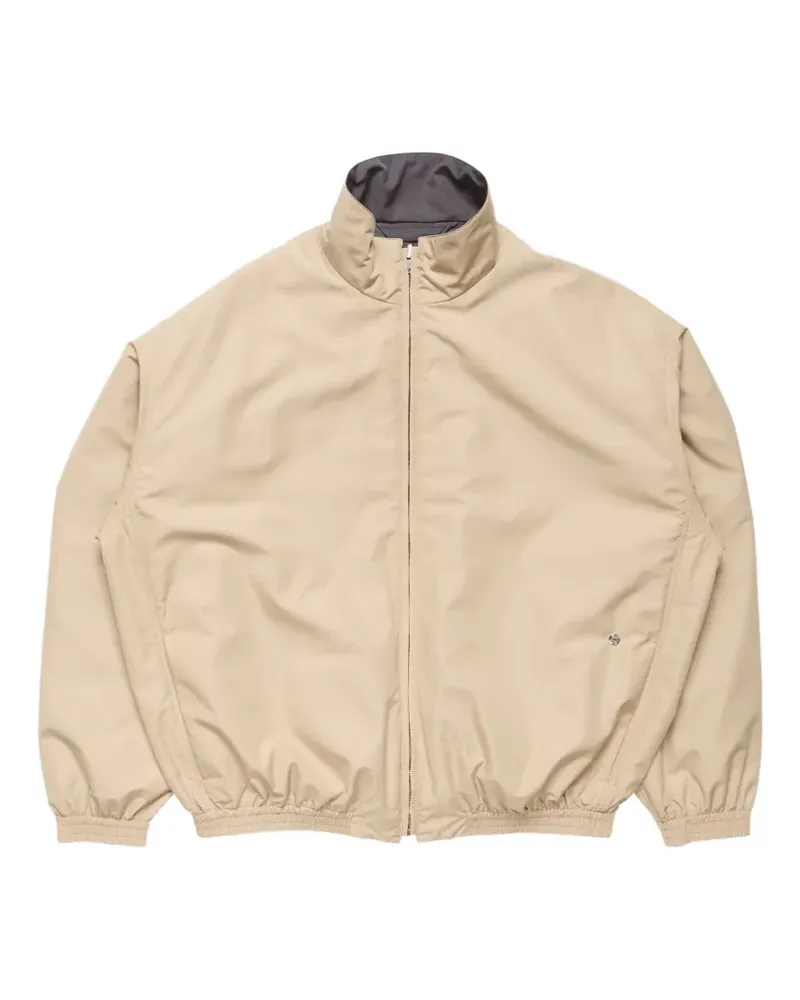 Acne Studios Wendbare Jacke mit Logo-Print - Nude Nude