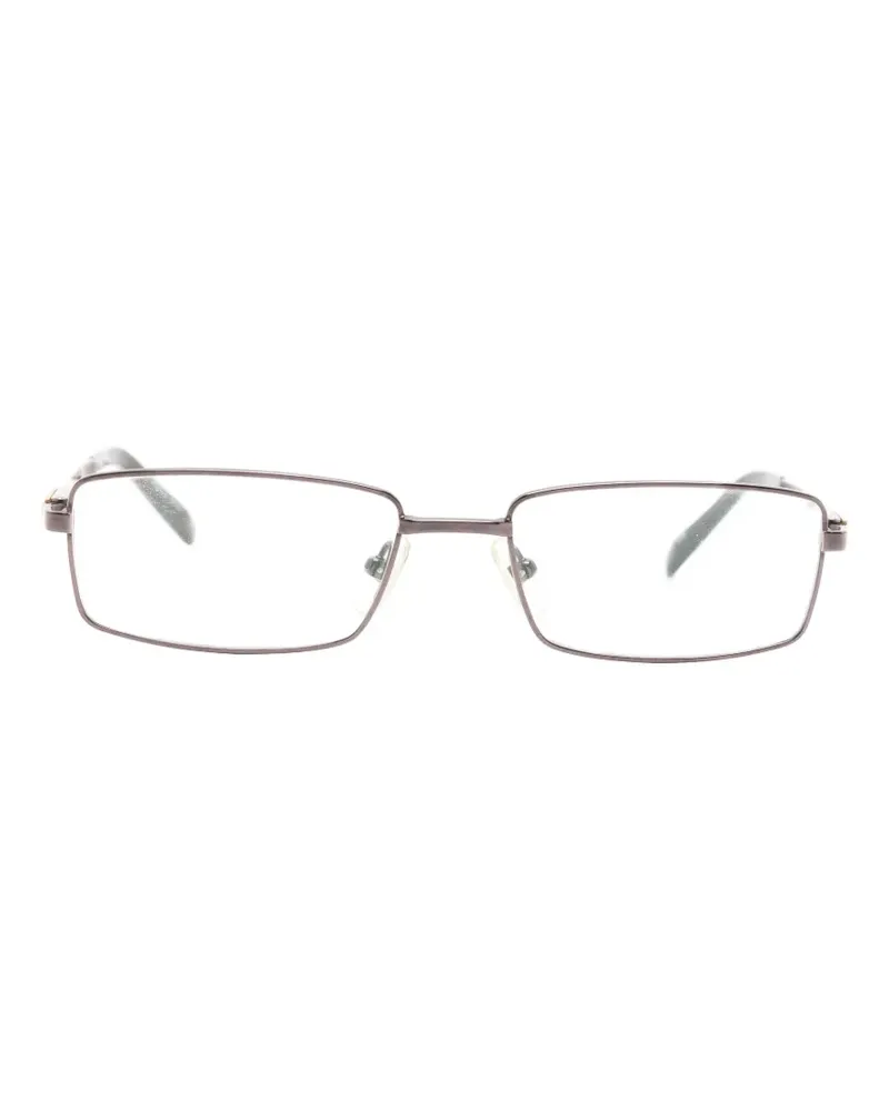S.T. Dupont rectangle-frame glasses - Braun Braun