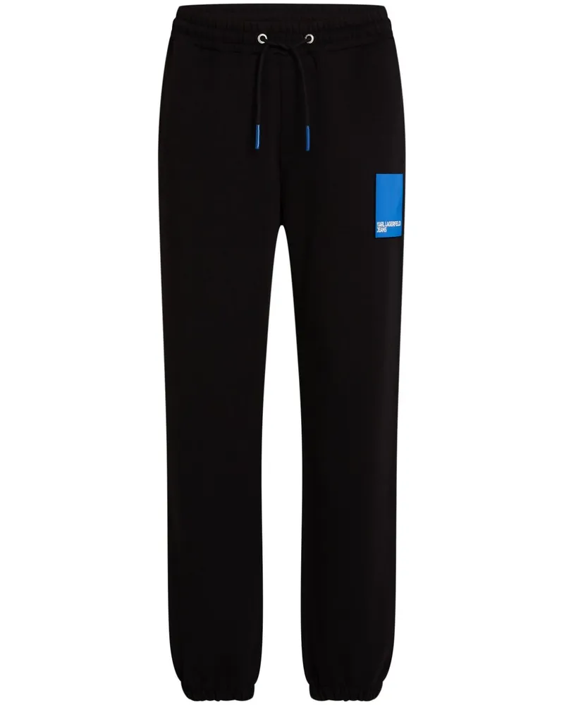Karl Lagerfeld Jogginghose mit Logo - Schwarz Schwarz