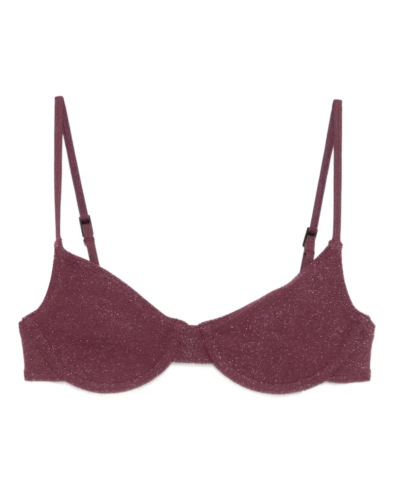 bond-eye sparkle bikini top - Violett Violett