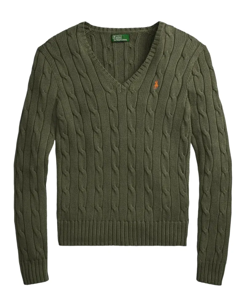 Ralph Lauren Pullover mit Zopfmuster - Grün Grün