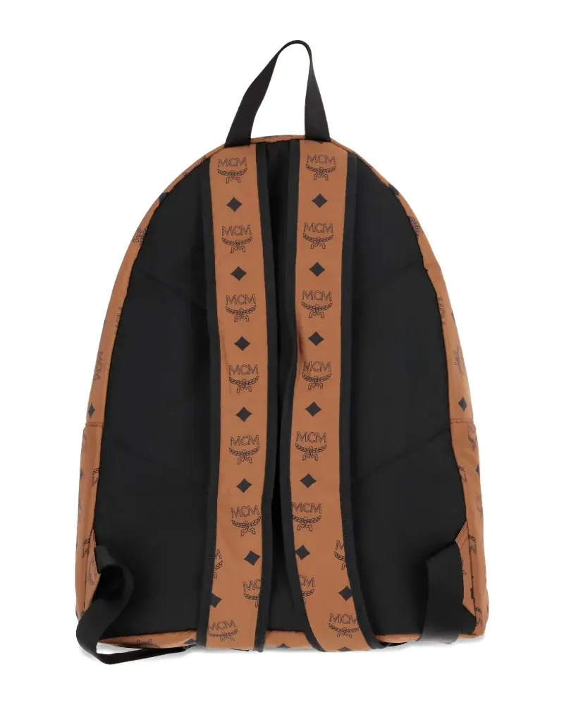 MCM Rucksack mit Monogrammmuster - Braun Braun