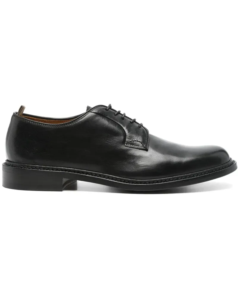 Officine Creative Italia Aston Derby-Schuhe - Schwarz Schwarz