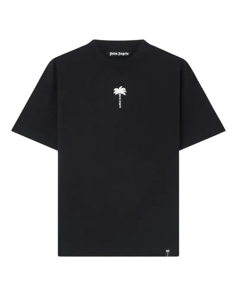 Palm Angels Palm Tree Statement Reg T-Shirt - Schwarz Schwarz