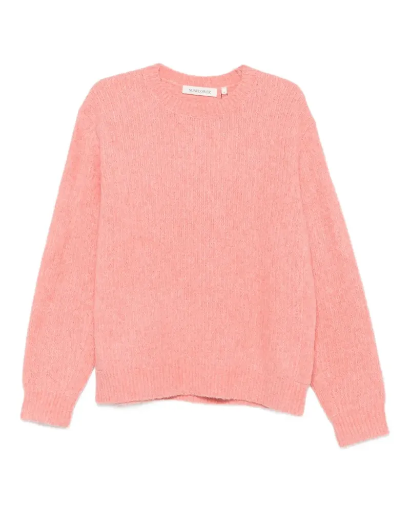 Sunflower ribbed-knit sweater - Rosa Rosa
