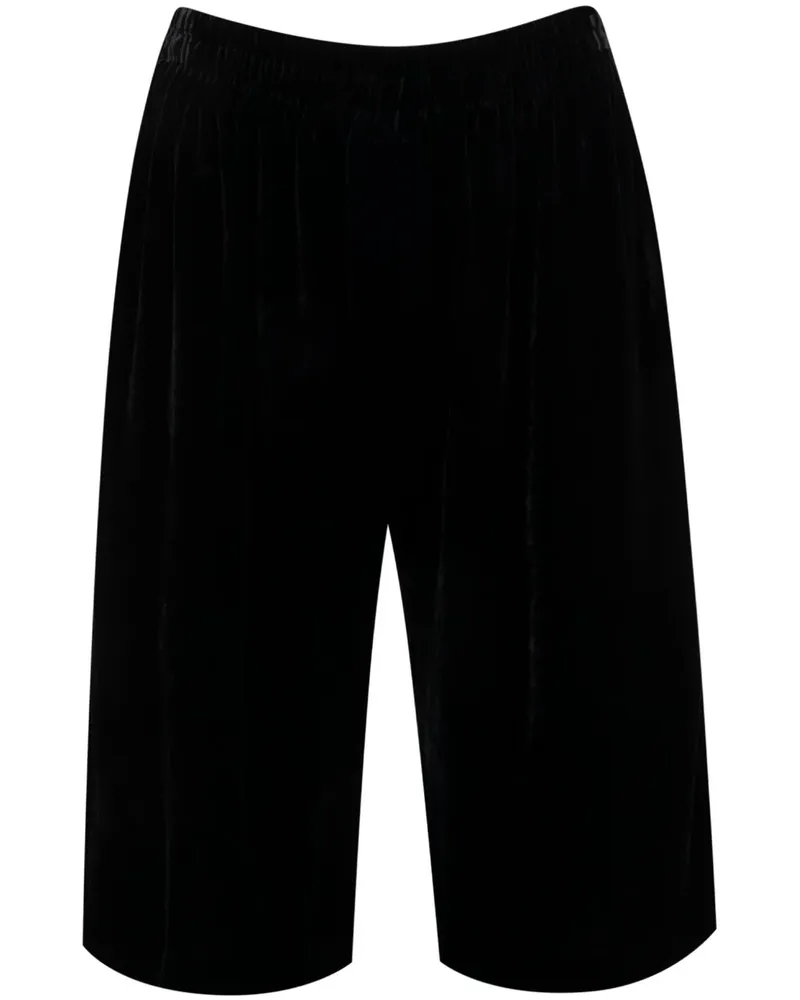 Chloé Bermudas aus Samt - Schwarz Schwarz