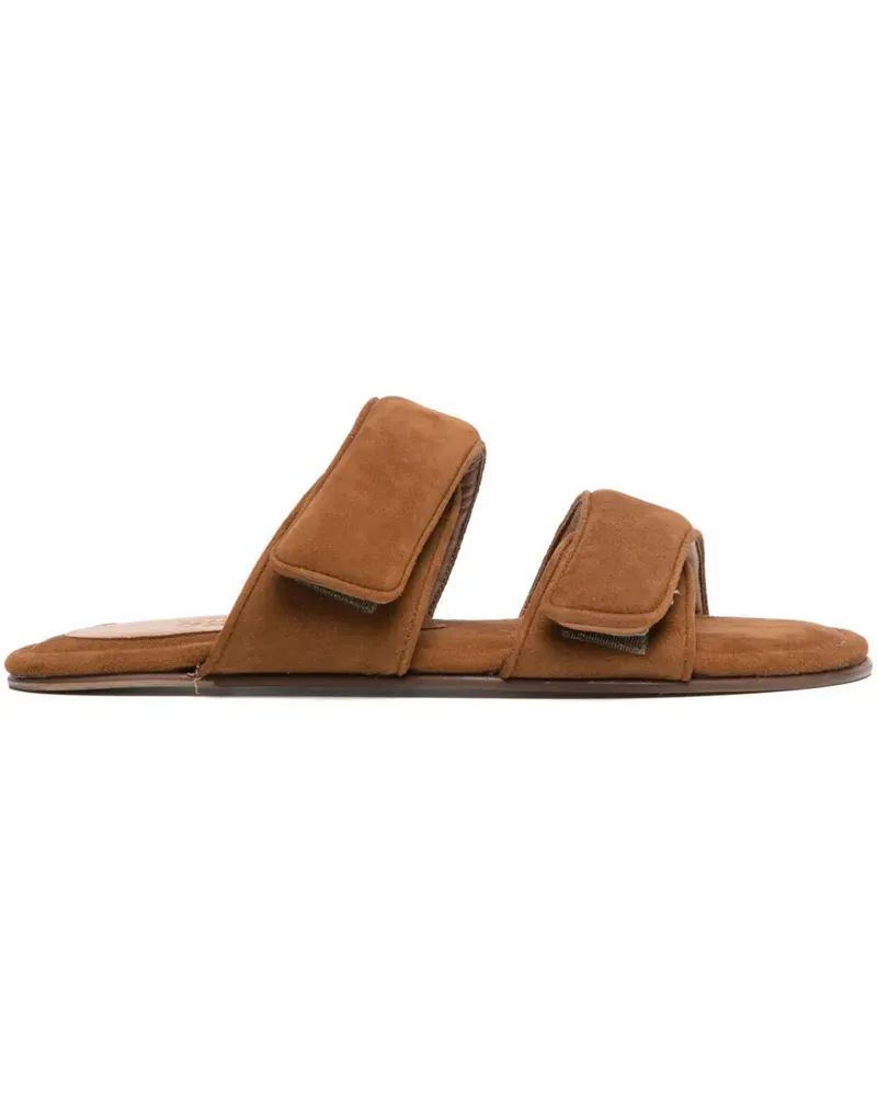 Gia Borghini Puffy Sandalen - Nude Nude