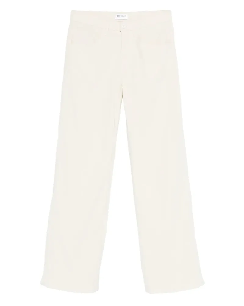 Dondup Jeans mit geradem Bein - Weiß Weiß