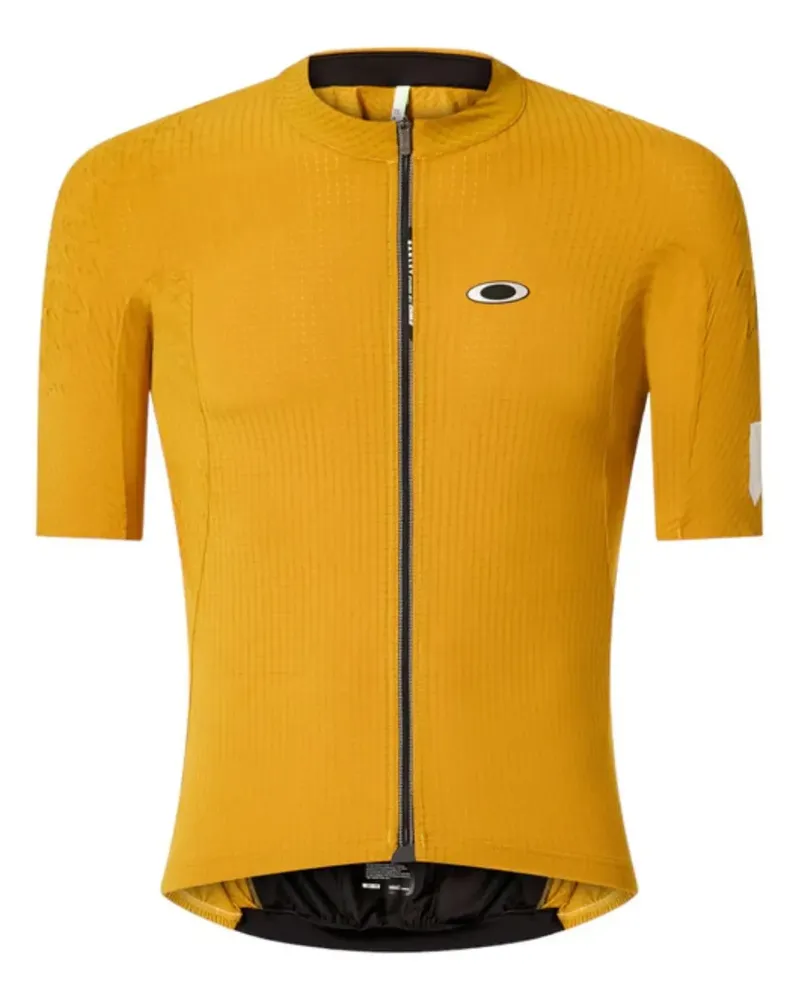 Oakley Gridskin Pinstripe SS Jersey-Pullover - Gelb Gelb