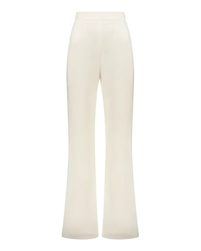 ELLERY high-waisted flared-leg trousers - Nude Nude