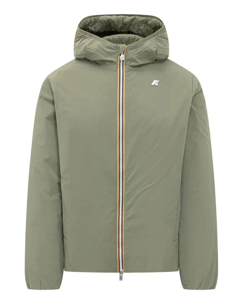 K-Way Plain Warm hooded jacket - Grün Grün