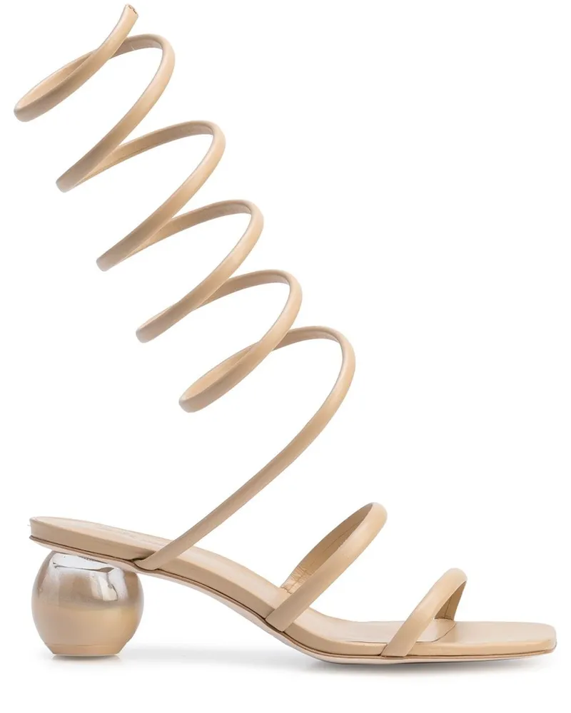 Cult Gaia Freya Sandalen Nude