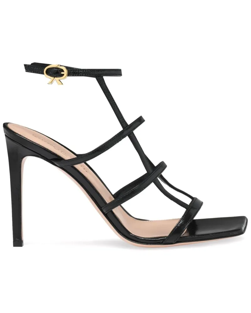 Gianvito Rossi Mondry Riemensandalen 95mm - Schwarz Schwarz