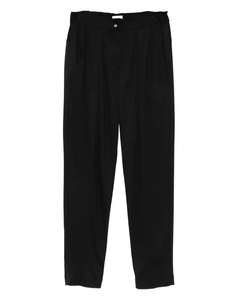 Isabel Marant Plissierte Hose - Schwarz Schwarz