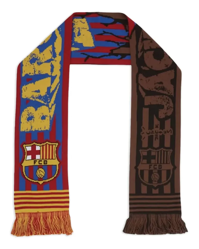 Travis Scott x FC Barcelona Jack Football Club Schal - Blau Blau