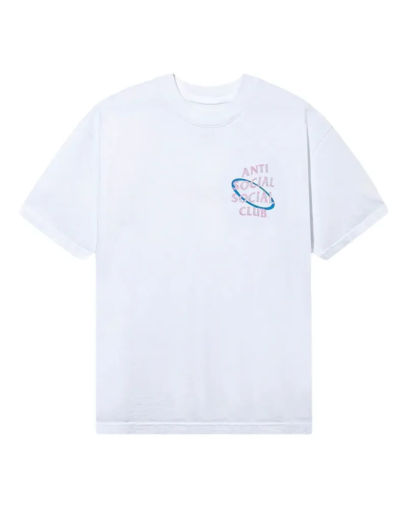 Anti Social Social Club CD Rom T-Shirt - Weiß Weiß