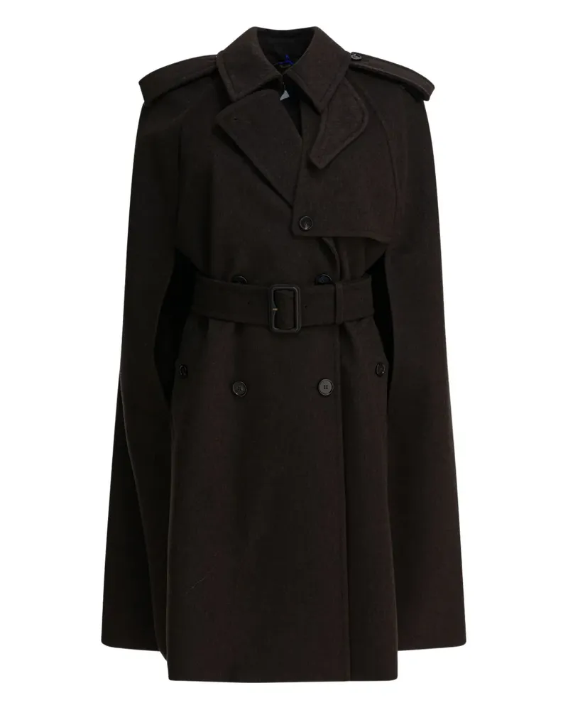Burberry belted cape coat - Braun Braun