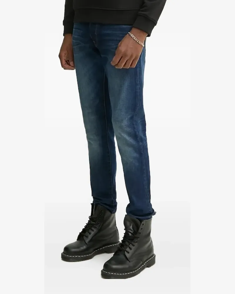 G-STAR RAW Schmale Jeans mit Taschen - Blau Blau