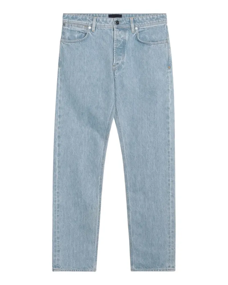 Stone Island light-wash straight-leg jeans - Blau Blau
