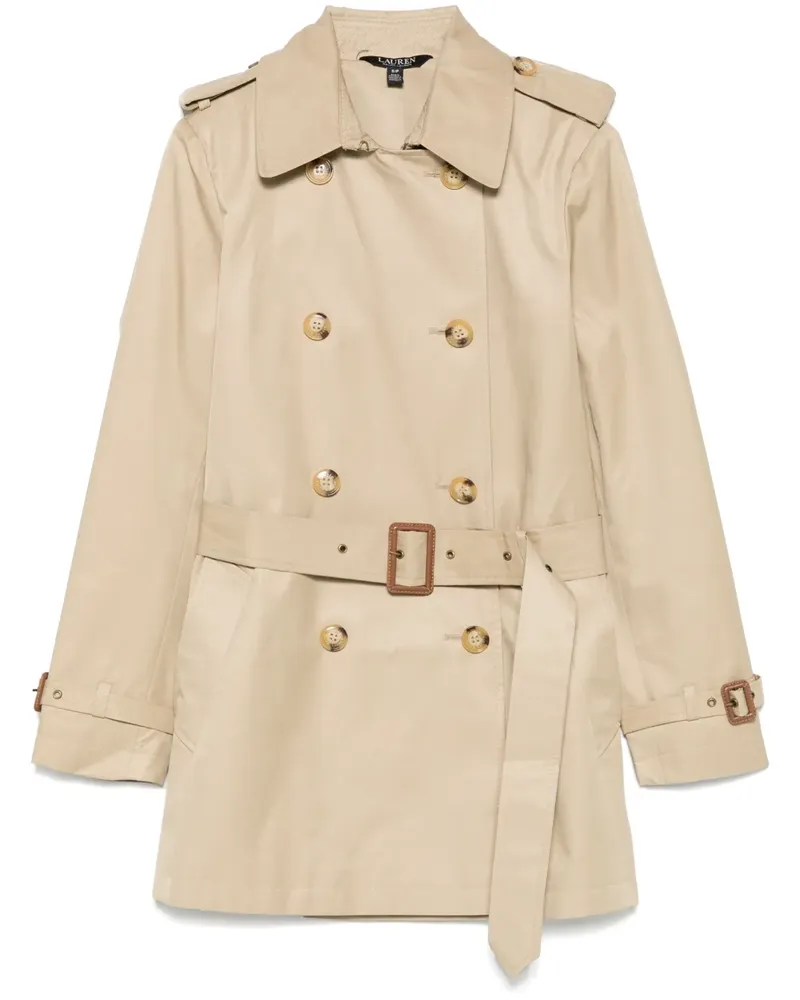 Ralph Lauren Trenchcoat mit Gürtel - Nude Nude