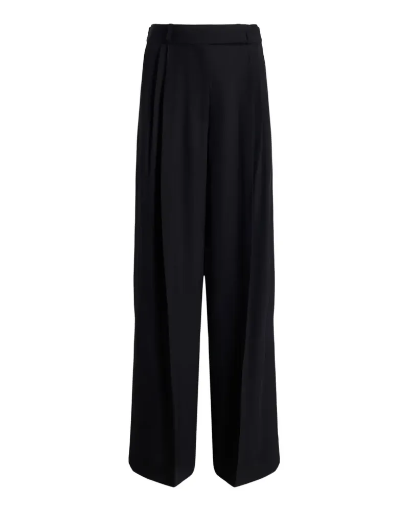 Proenza Schouler Plissierte Palazzohose - Schwarz Schwarz