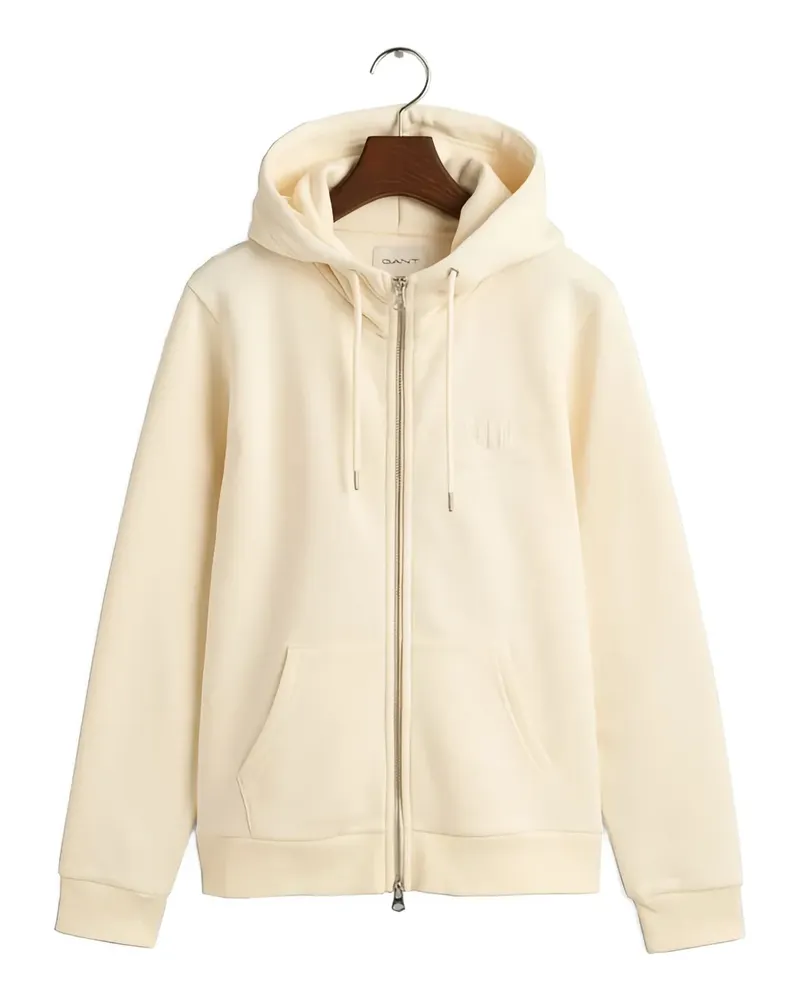 Gant zip-fastening hoodie - Nude Nude
