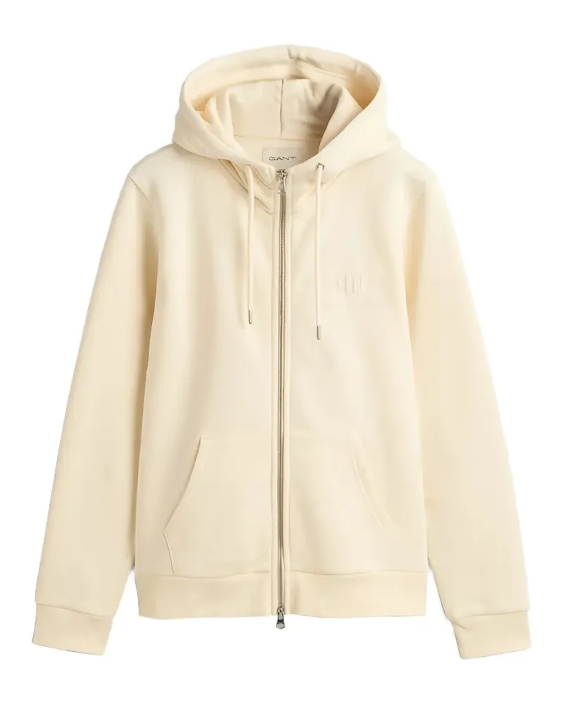 Gant zip-fastening hoodie - Nude Nude