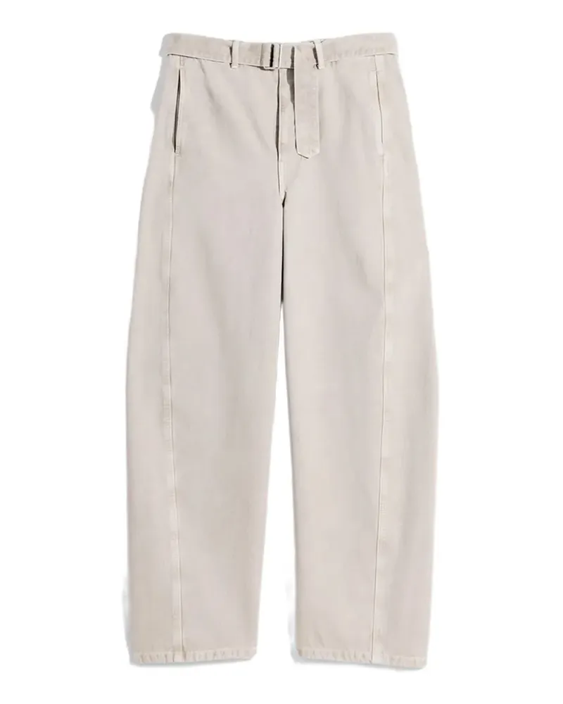 Christophe Lemaire belt seam trousers - Nude Nude