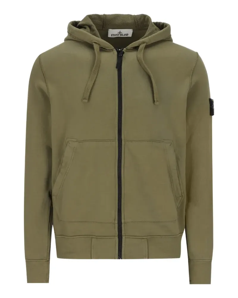 Stone Island zip hoodie - Grün Grün