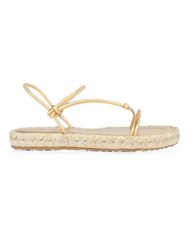 Gianvito Rossi Bali espadrilles - Gold Gold