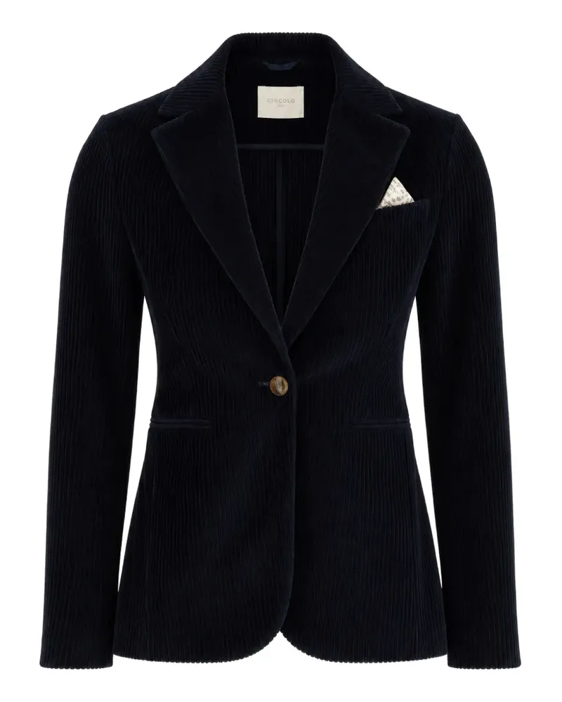 CIRCOLO 1901 Blazer aus Cord - Blau Blau