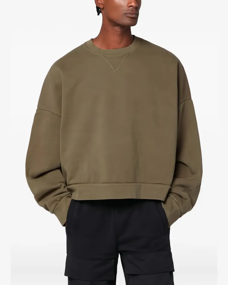 Entire Studios Sweatshirt mit rundem Ausschnitt - Grün Grün