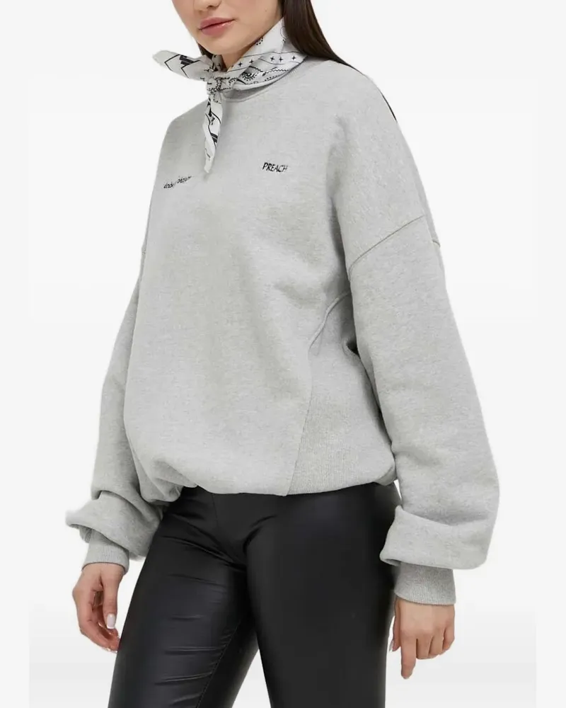 PREACH Sweatshirt mit Logo-Stickerei - Grau Grau
