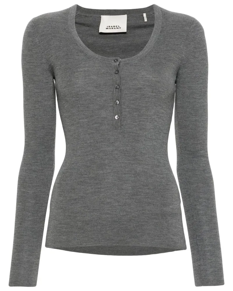 Isabel Marant Estine Pullover Grau