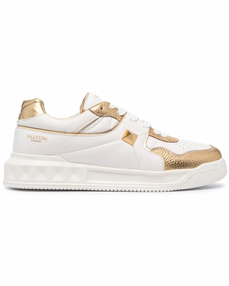 Valentino Garavani One Stud Sneakers - Weiß Weiß