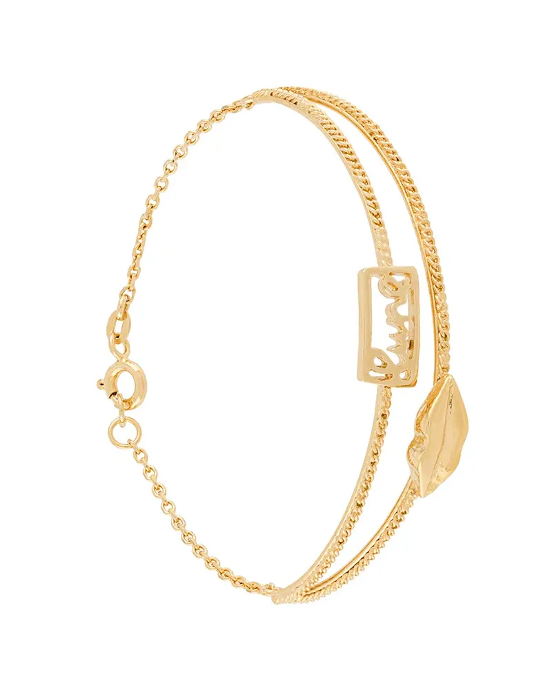 Wouters & Hendrix Verziertes Armband - Gelb Gelb