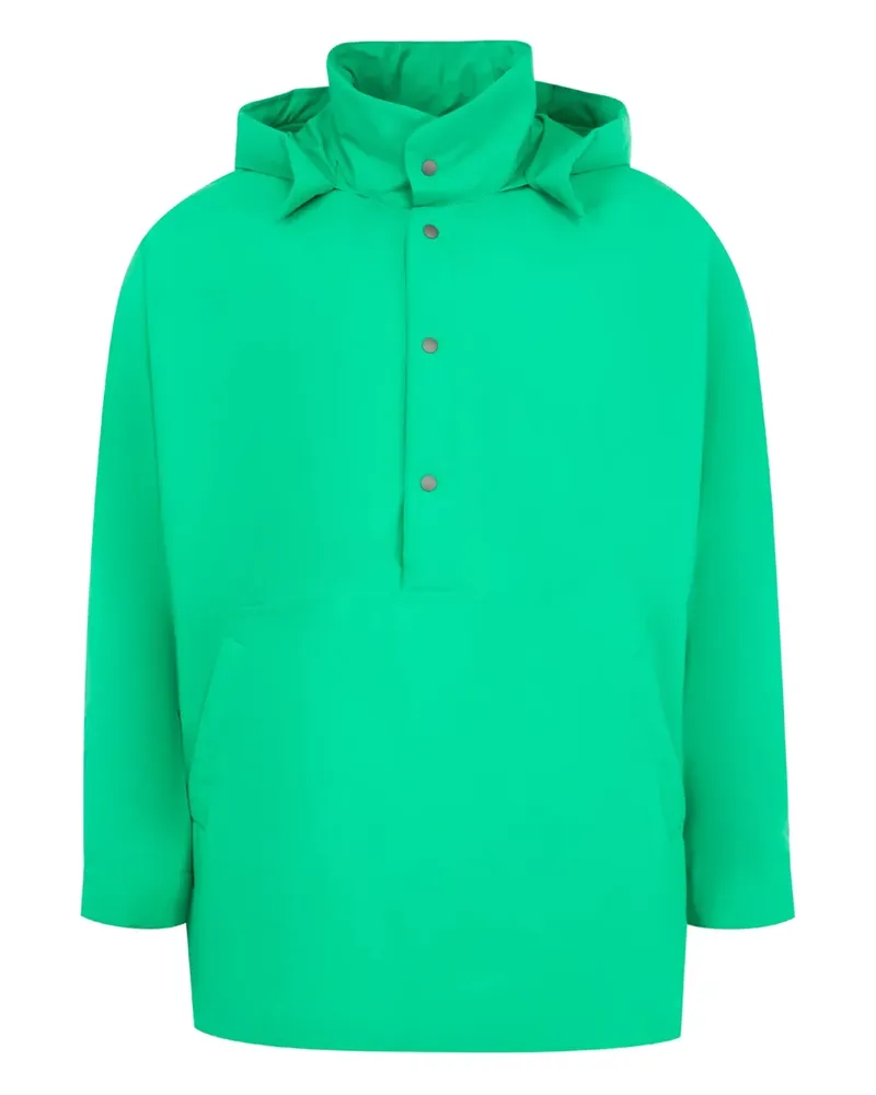 Issey Miyake Gefütterte Hemdjacke - Grün Grün