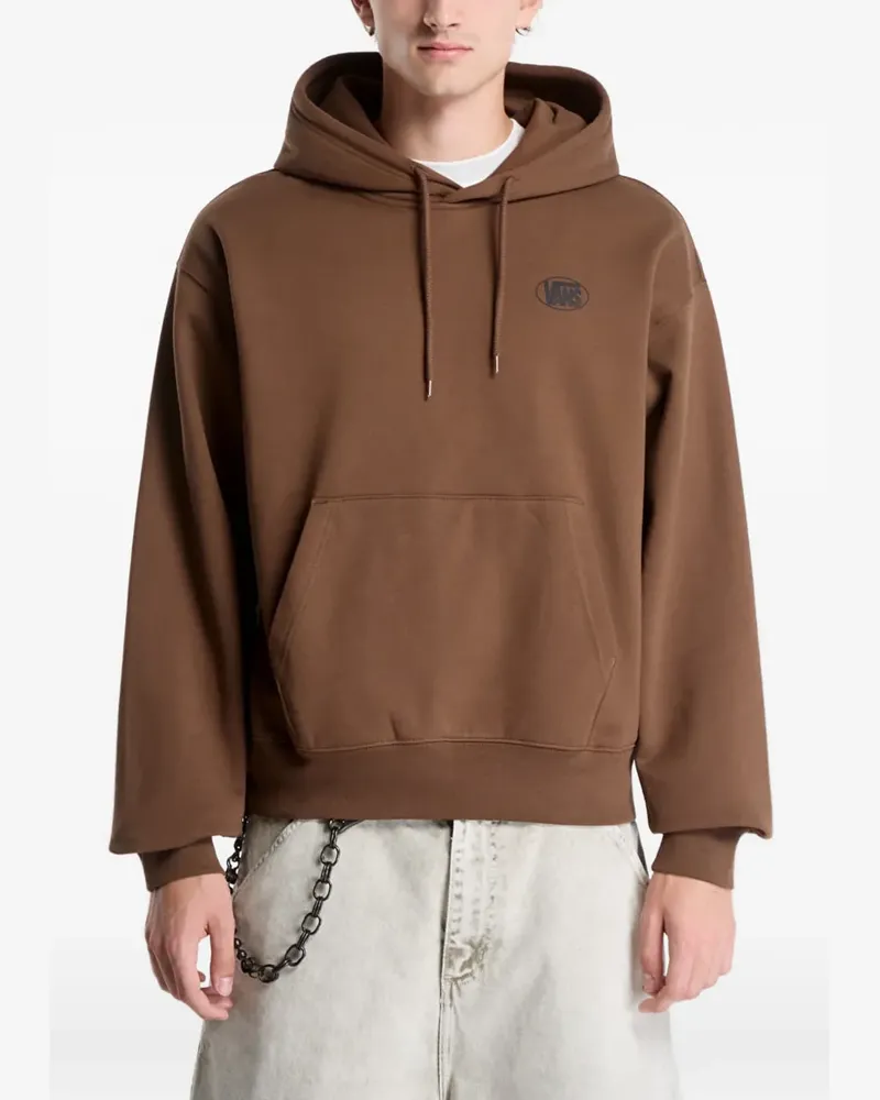 Vans Hoodie mit ovalem Logo - Braun Braun