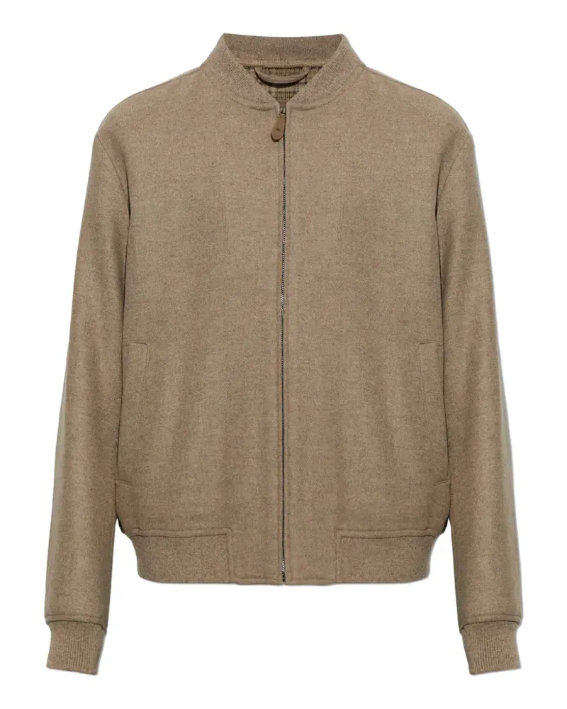 Etro Bomberjacke mit Reißverschluss - Braun Braun