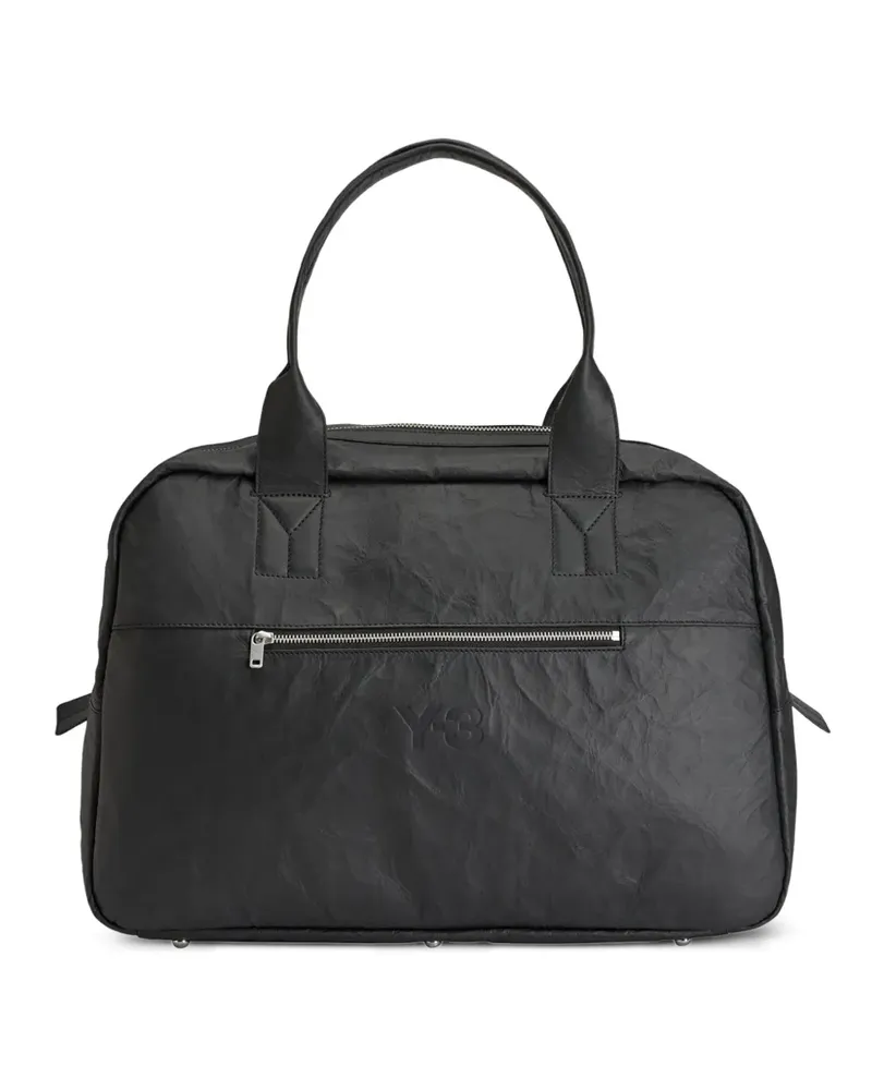 Y-3 Tote Bag mit Logo - Schwarz Schwarz