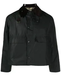 Barbour Gewachste Spey Jacke Grün