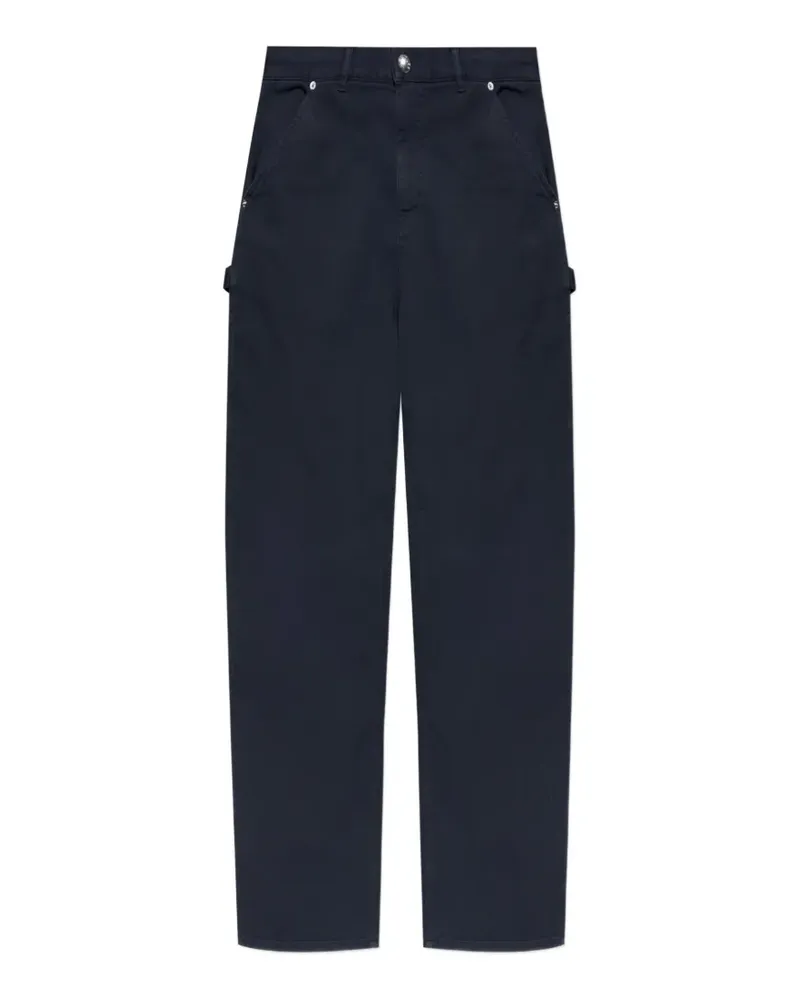 Moncler patch-pocket trousers - Blau Blau