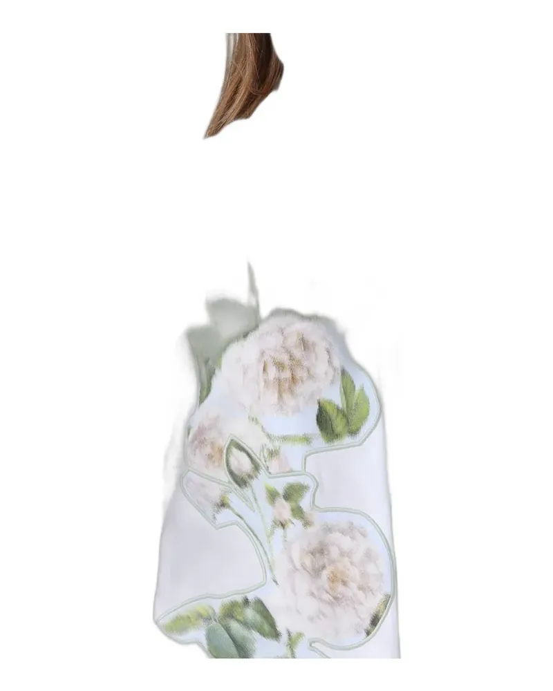 Antonio Marras floral-print cotton shirt - Weiß Weiß