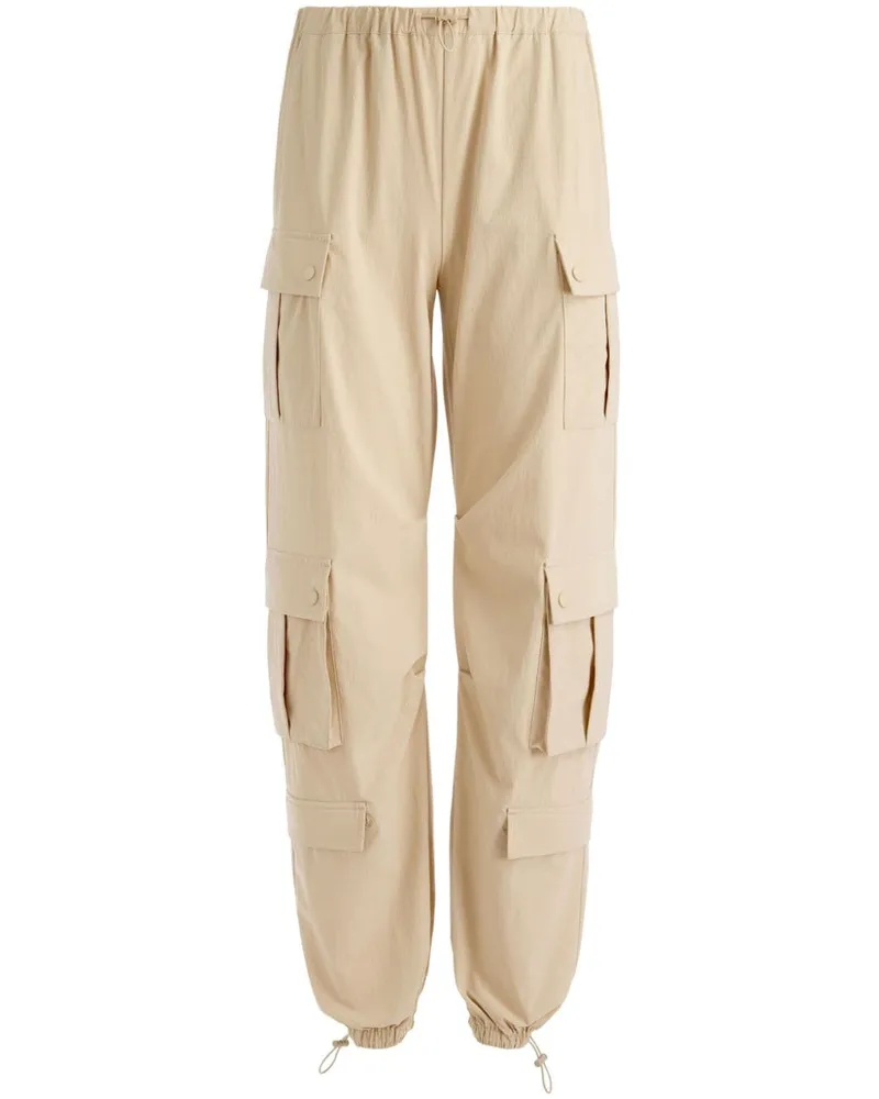 Alice + Olivia Shara Tapered-Cargohose - Nude Nude