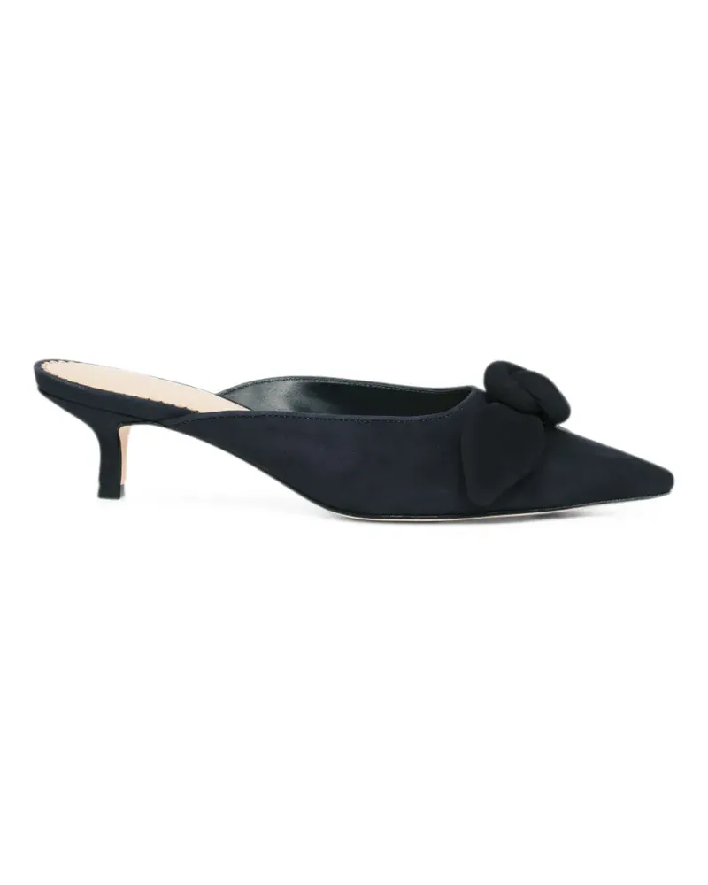 Cinq à Sept Layla Mules mit Knoten - Blau Blau