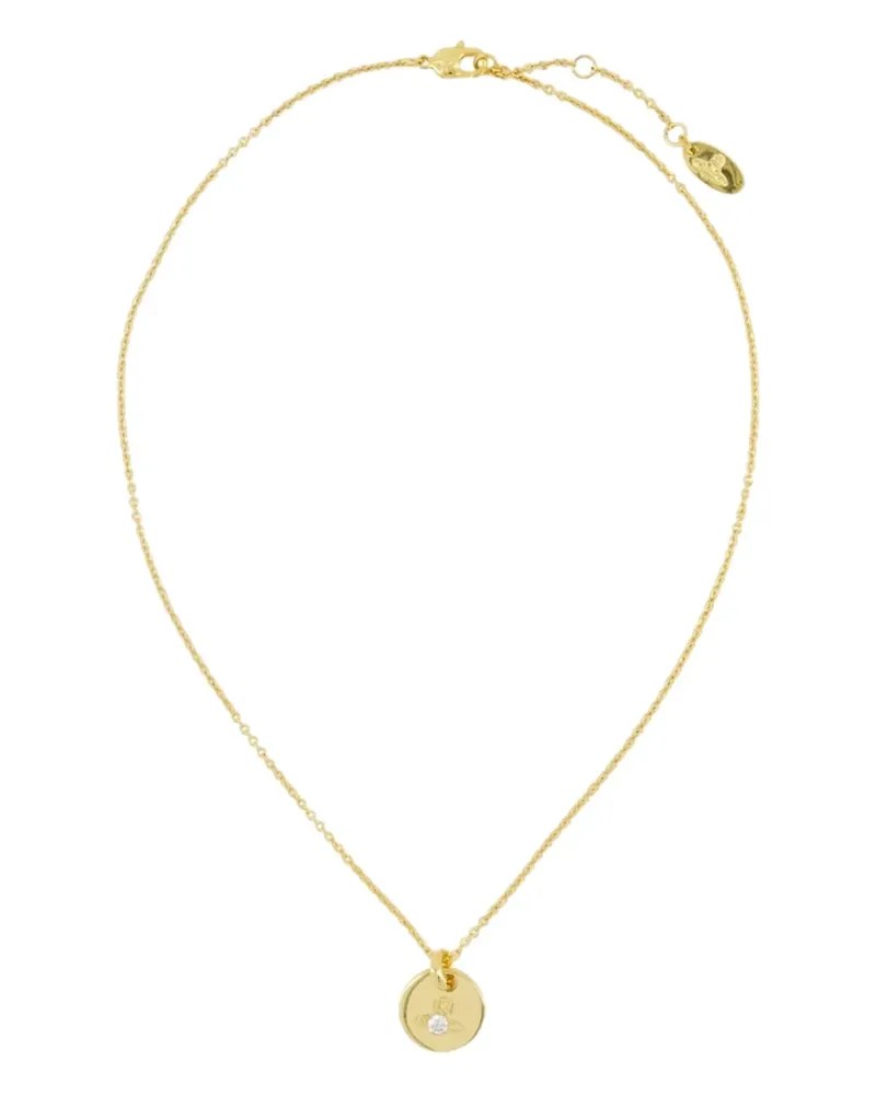 Vivienne Westwood Halskette mit Orb-Verzierung - Gold Gold