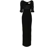 Flora Abendkleid - Schwarz