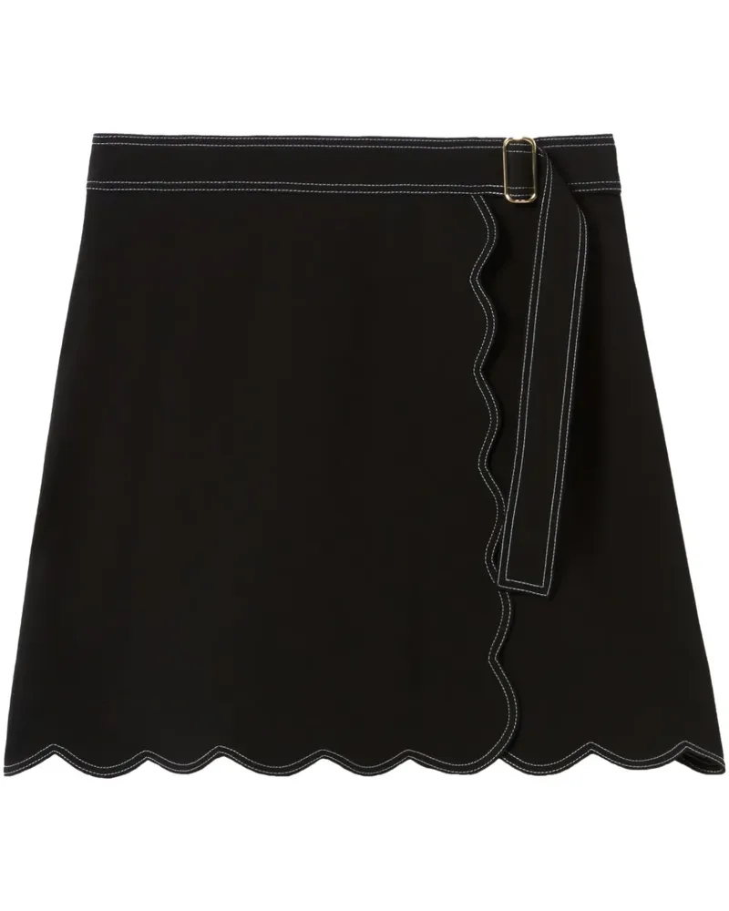 Claudie Pierlot High-Waist-Rock - Schwarz Schwarz